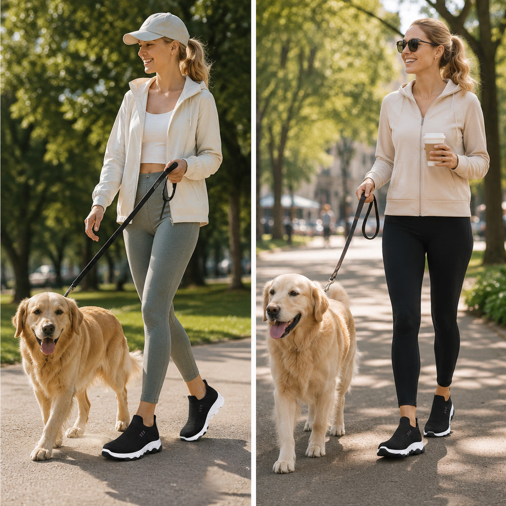 Women's Mesh Comfort Slip-On Shoes – Breathable, Lightweight & Non-Slip