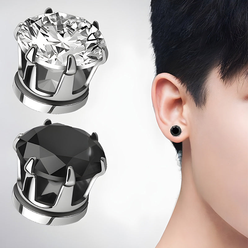 Germanium Stone Stud Earrings | Elegant Minimalist Jewellery For Everyday Wear