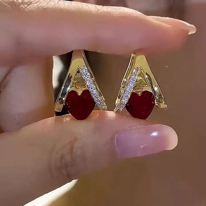 Germanium Crystal Earrings – Elegant Sparkle With A Unique Stone Design