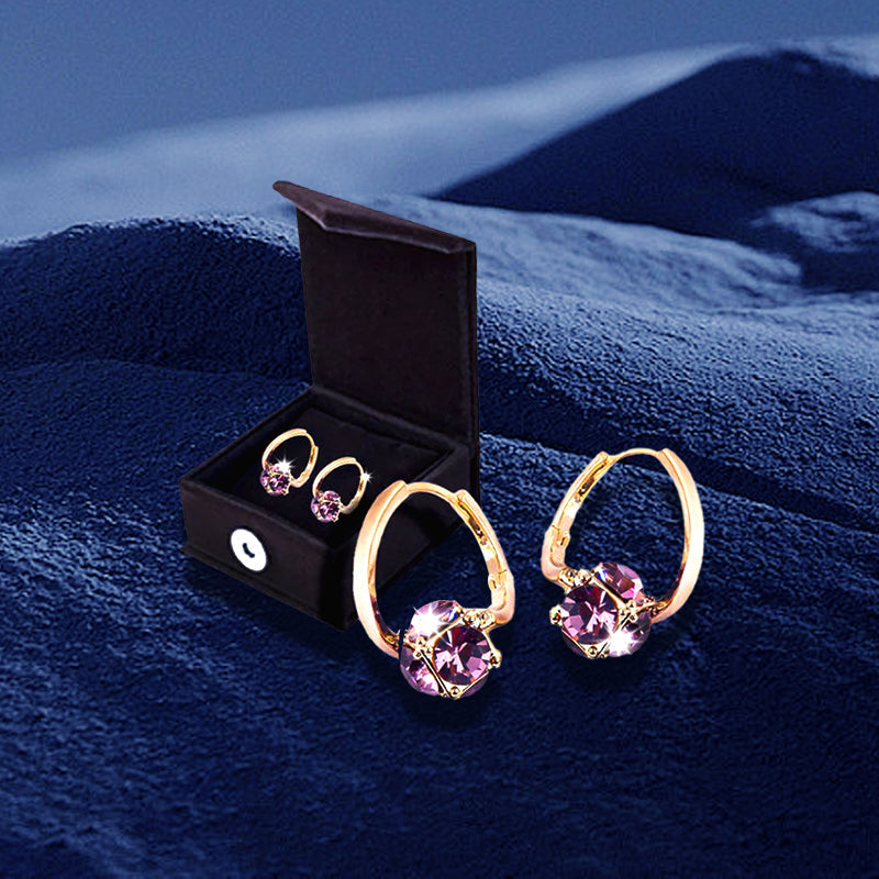 Premium Germanium Drop Earrings | Timeless Elegance With Refined Detail