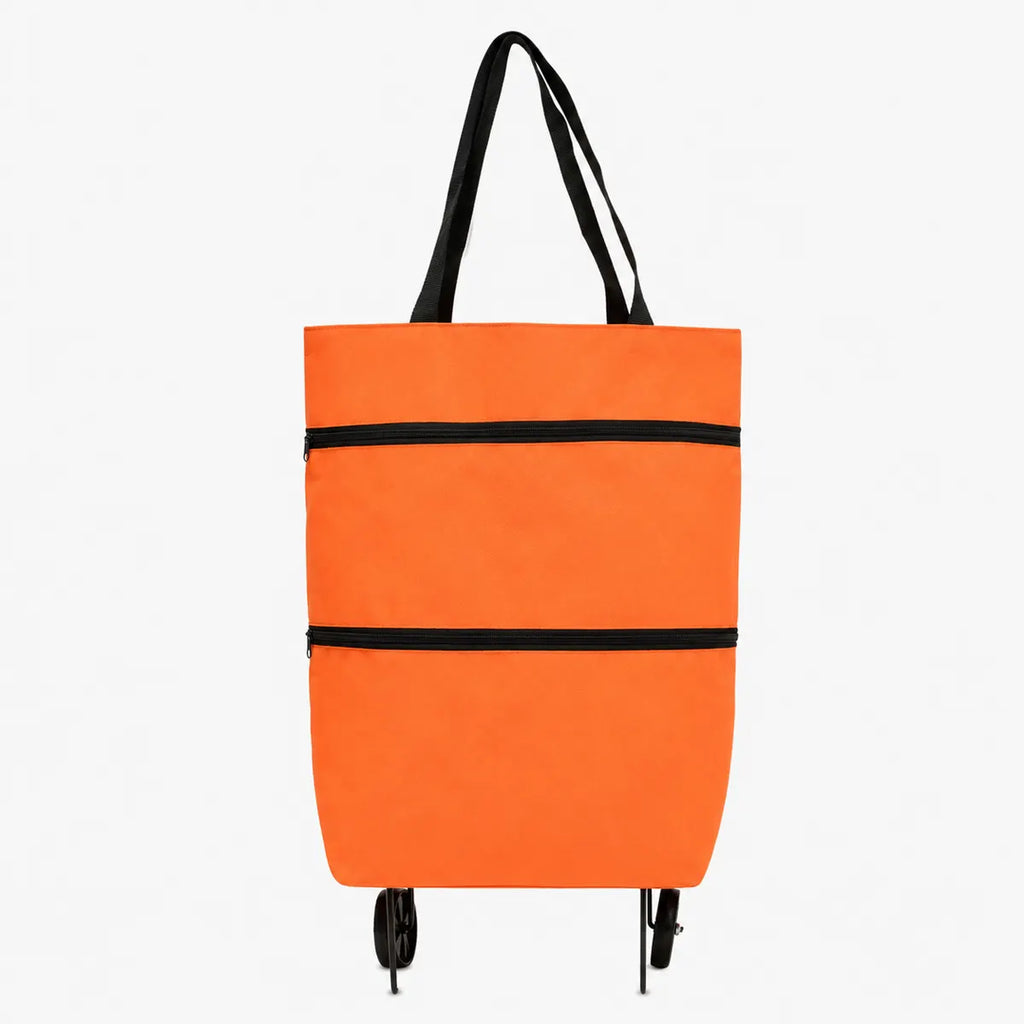 🔥 SHOPPING MADE EASY - 🛍️ Foldable 2-in-1 Shopping Bag