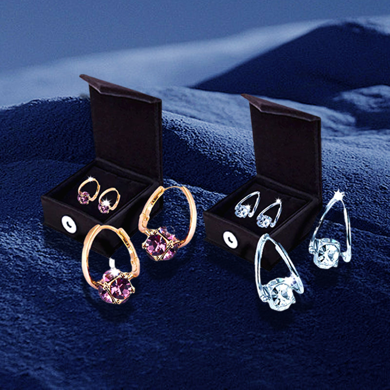 Premium Germanium Drop Earrings | Timeless Elegance With Refined Detail