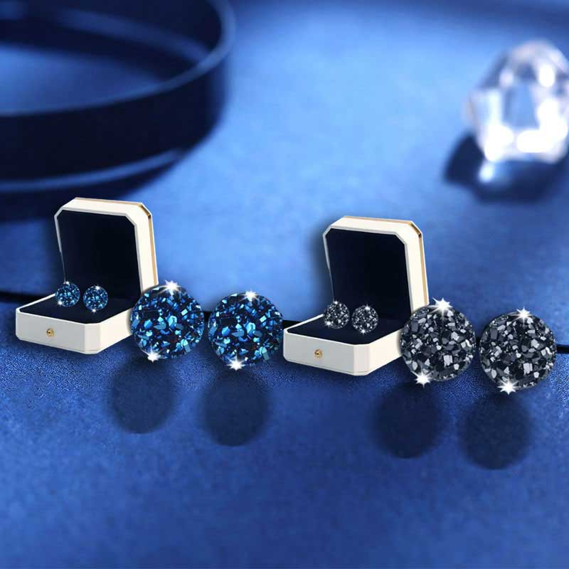 Germanium Stone Stud Earrings | Elegant Everyday Accessory for Women & Men