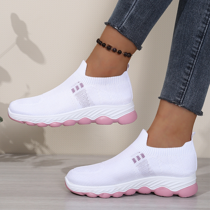 Women's Mesh Comfort Slip-On Shoes – Breathable, Lightweight & Non-Slip
