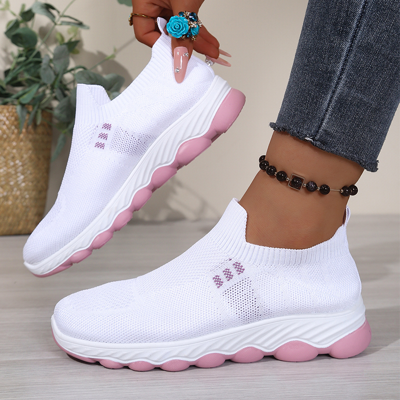 Women's Mesh Comfort Slip-On Shoes – Breathable, Lightweight & Non-Slip
