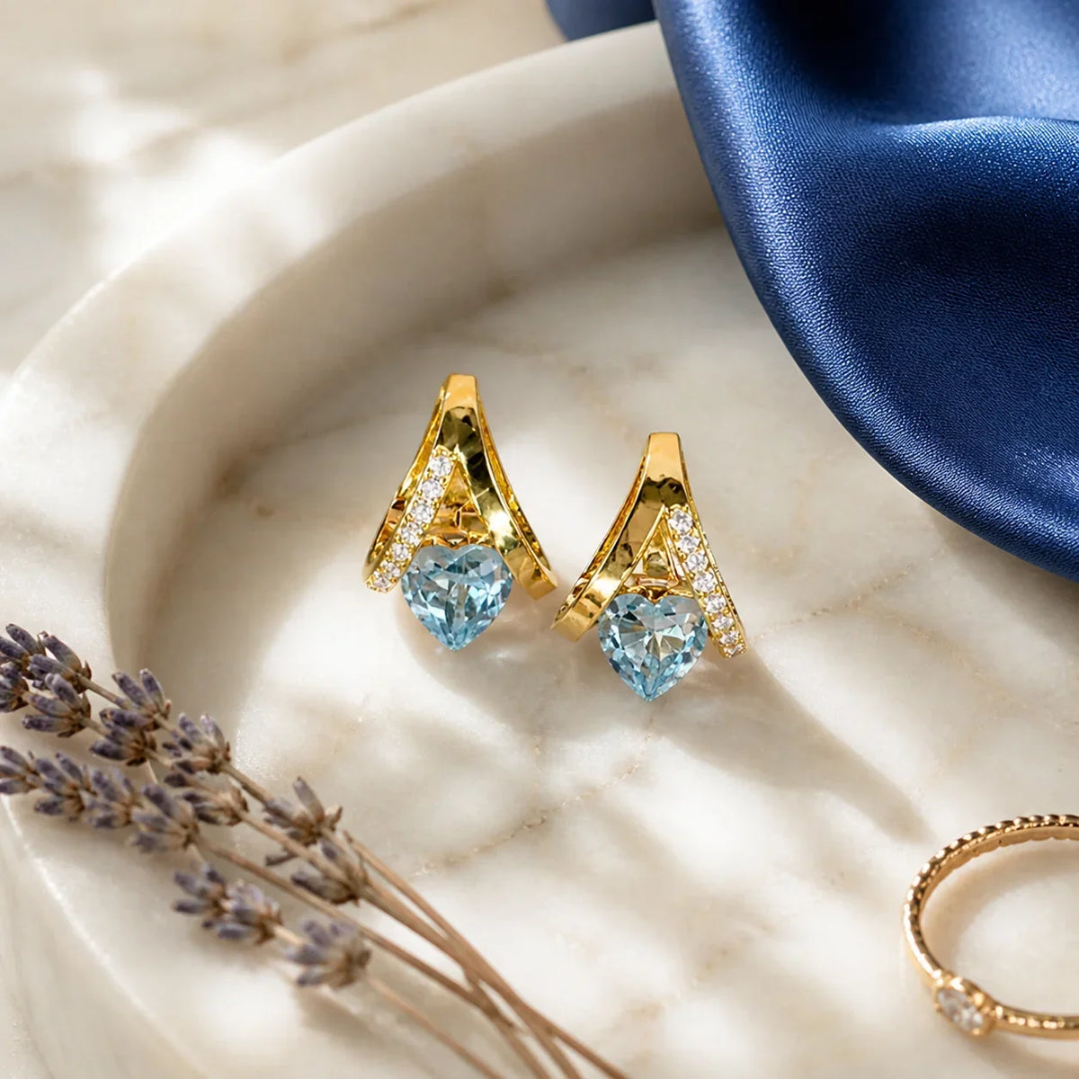 Germanium Crystal Earrings – Elegant Sparkle With A Unique Stone Design