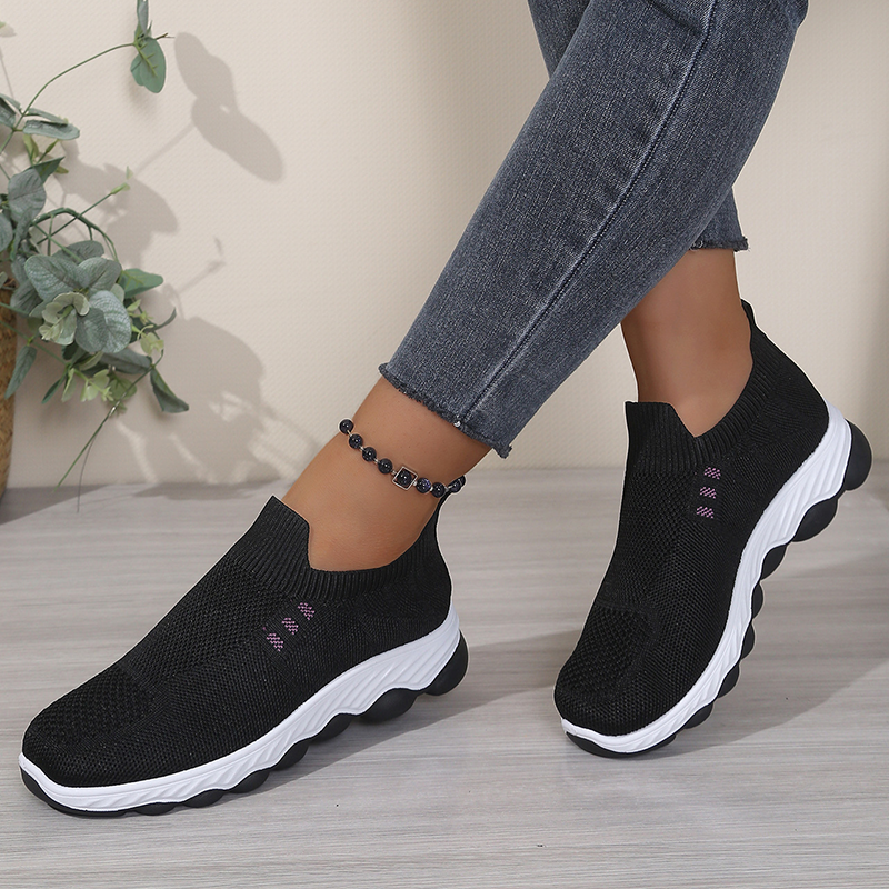 Women's Mesh Comfort Slip-On Shoes – Breathable, Lightweight & Non-Slip