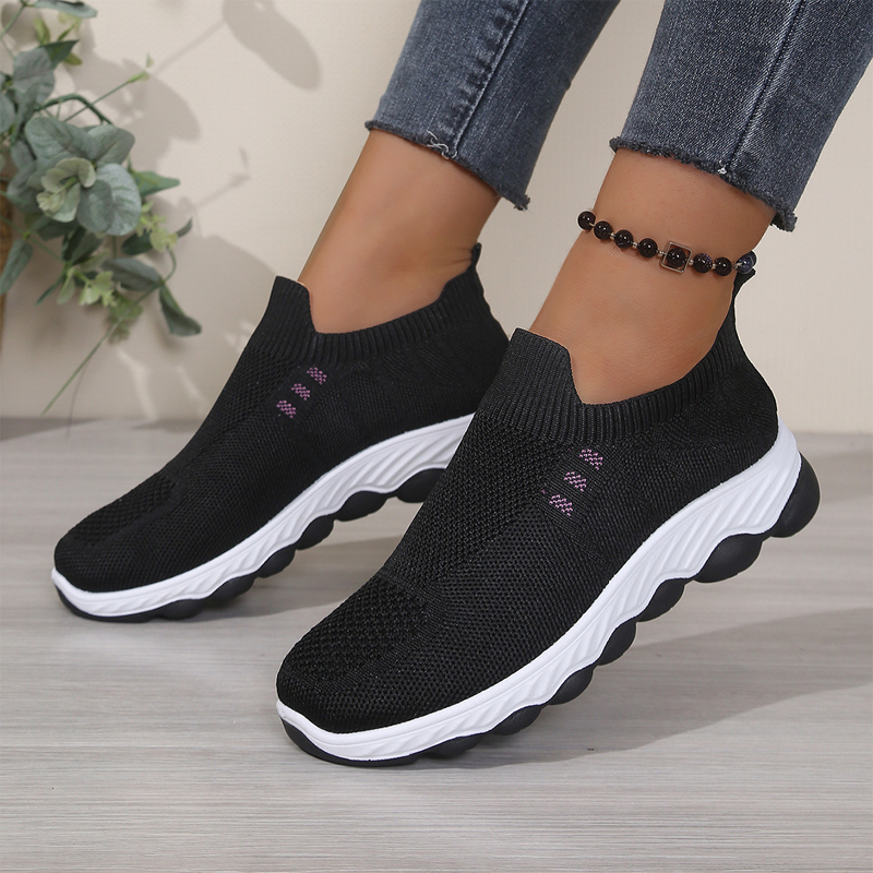 Women's Mesh Comfort Slip-On Shoes – Breathable, Lightweight & Non-Slip
