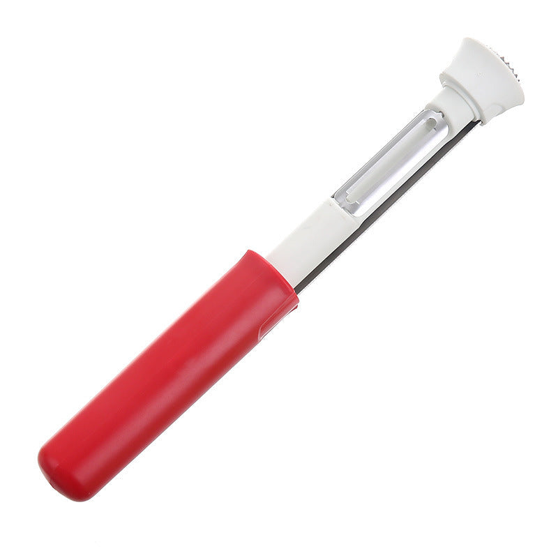 🔥🔥2026 HOT SALE🥳💞50K+ SOLD!🔪 The 2-in-1 Kitchen Hero: Core & Peel with a Twist. Stainless Steel Fruit Tool! 🍎⏱️