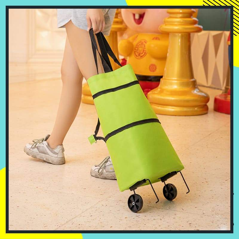 🔥 SHOPPING MADE EASY - 🛍️ Foldable 2-in-1 Shopping Bag
